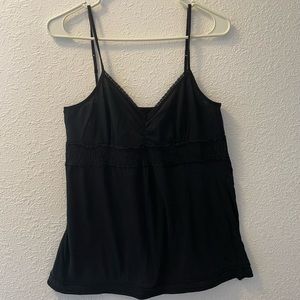 Cute black tank top